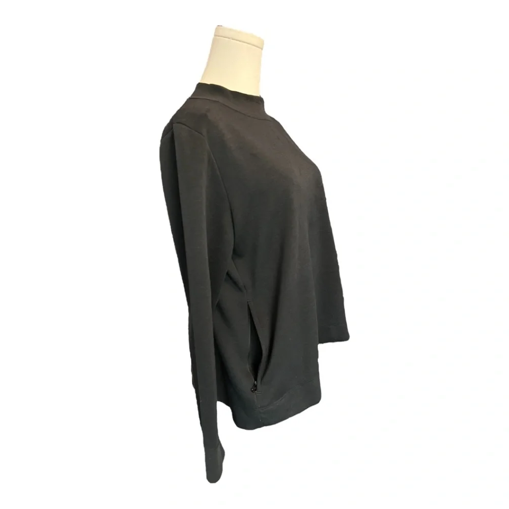 EUC NIKE Women’s Black Fairway Top Sweatshirt | Size M